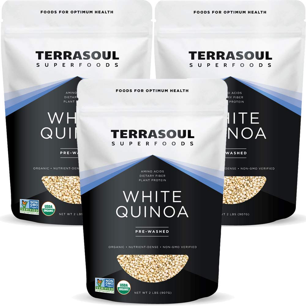 Terrasoul Superfoods paquete frente mostrando 6 libras y beneficios de uso