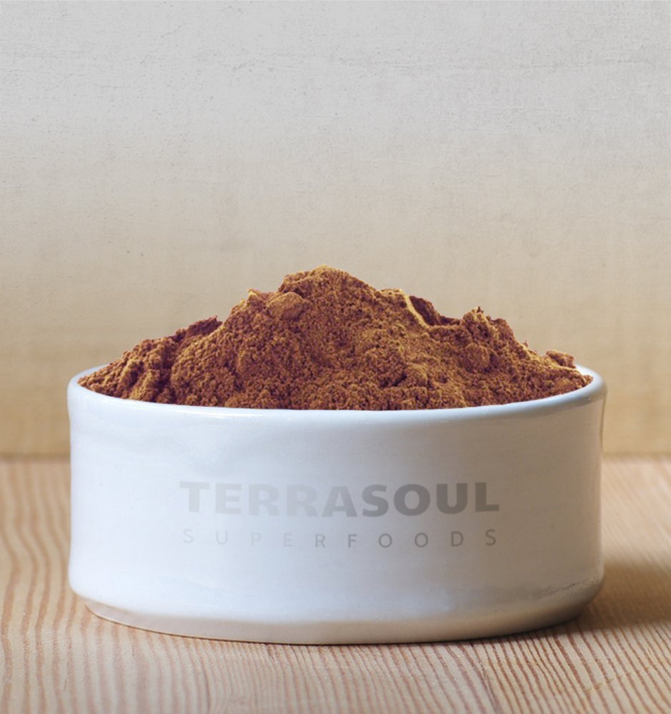 Terrasoul Superfoods cacao en batido cremoso, aporta sabor intenso