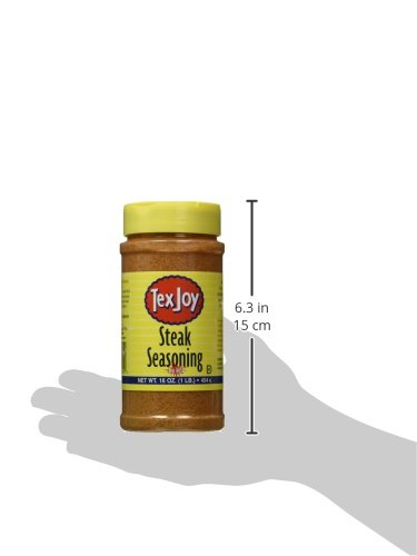 TexJoy espolvoreado sobre filete en parrilla realzando sabor y costra dorada