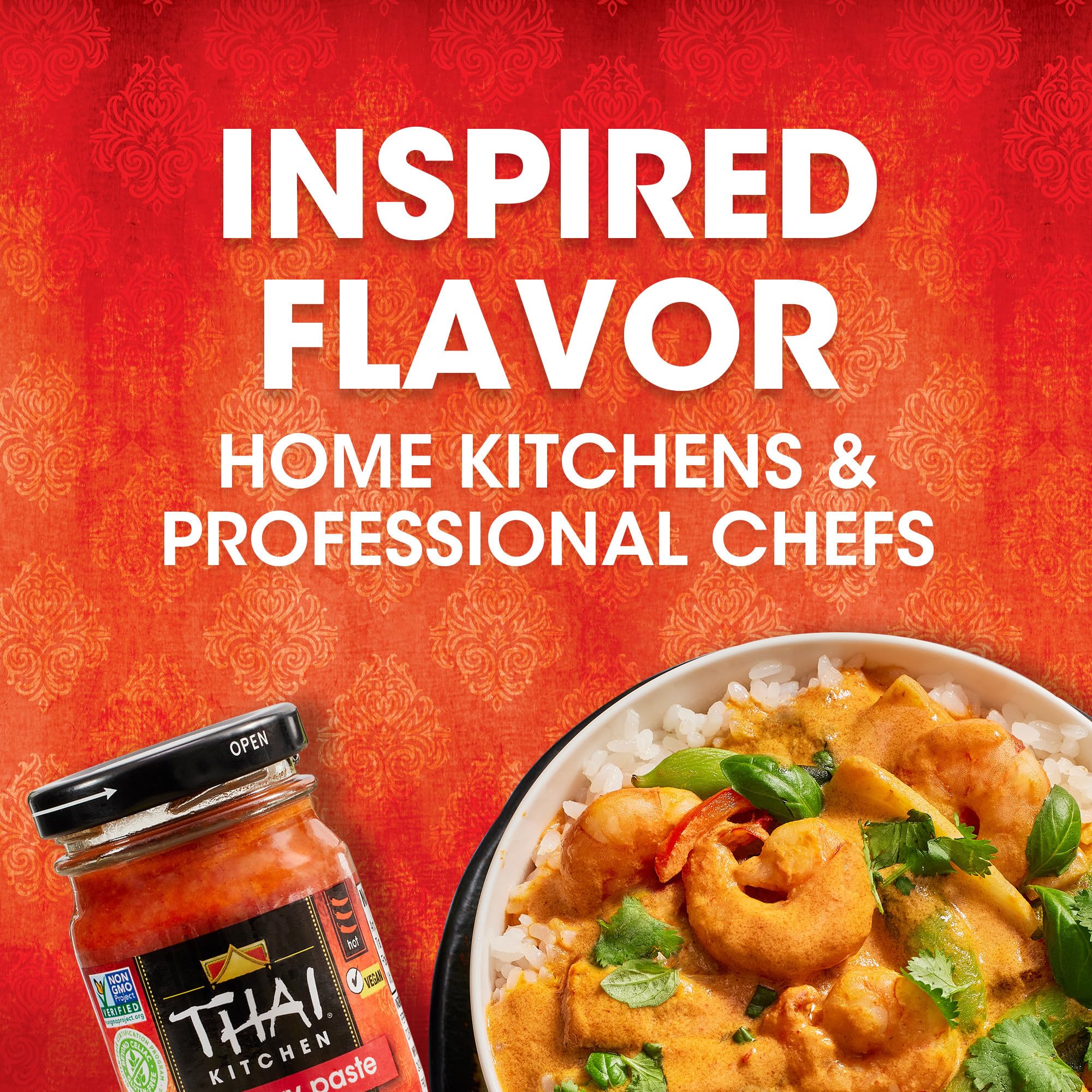 Thai Kitchen cerca de galanga y hierba limón mostrando frescura natural