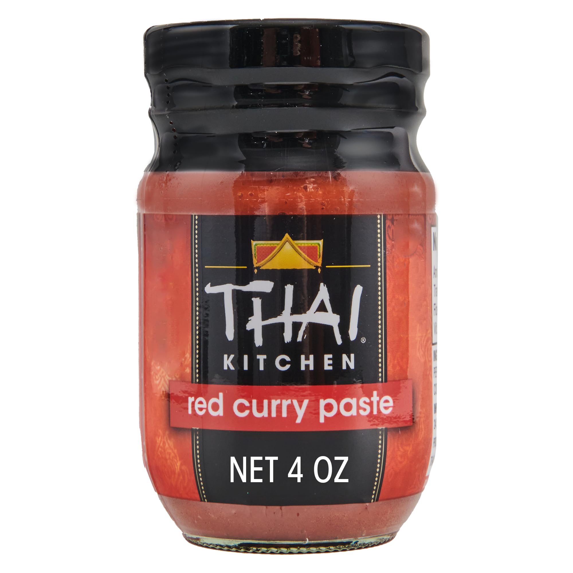Thai Kitchen etiqueta con información de ingredientes y beneficio sin gluten