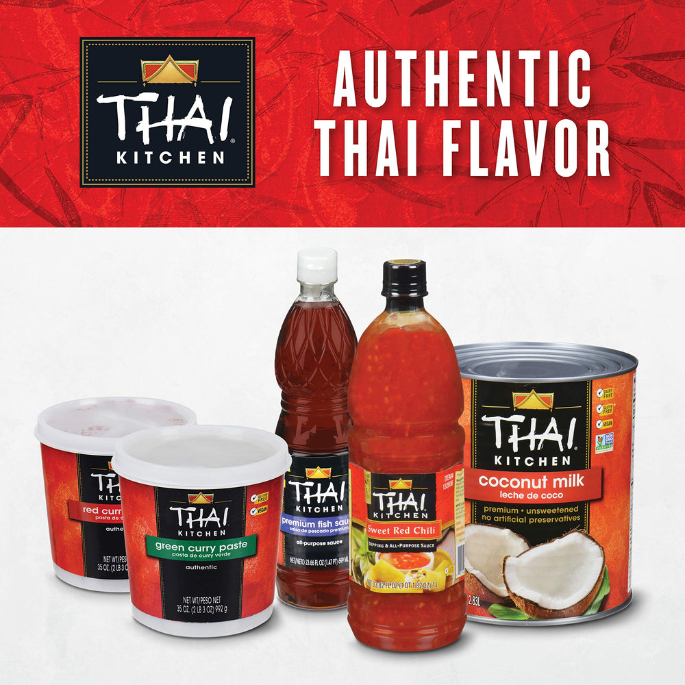 Thai Kitchen cuchara con pasta de curry verde lista para mezclar y cocinar