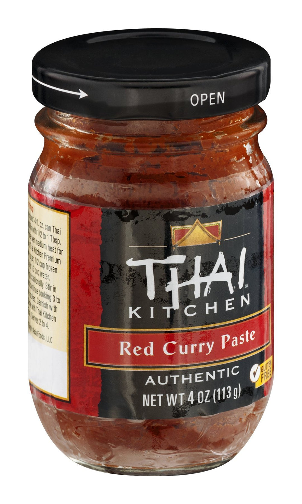 Thai Kitchen comparación de tamaño en mano para visualizar 4 oz práctico