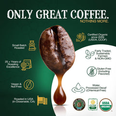 The Bean paquete en mano para comparar tamaño y peso