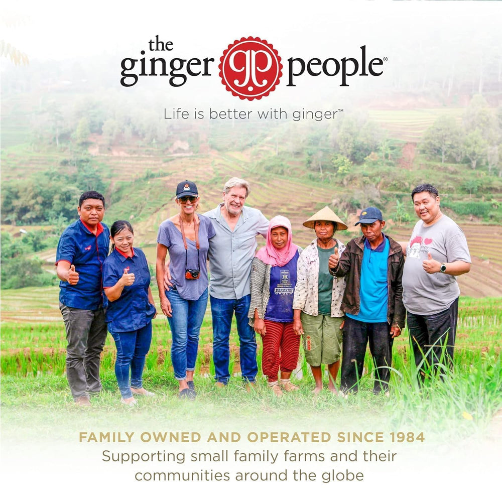 The Ginger People caramelos Gin Gins en viaje bolso práctico y compacto