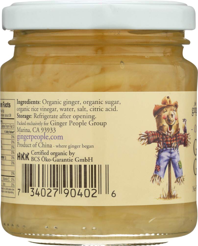 The Ginger People detalle textura del jengibre rallado mostrando frescura y aroma
