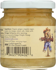 The Ginger People detalle textura del jengibre rallado mostrando frescura y aroma