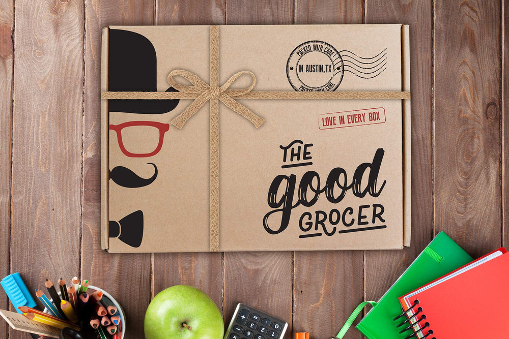 The Good Grocer surtido desplegado con variedad para compartir