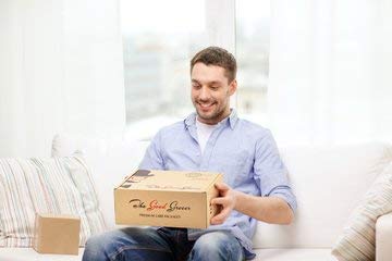 The Good Grocer caja ecológica hecha de materiales reciclados sostenible