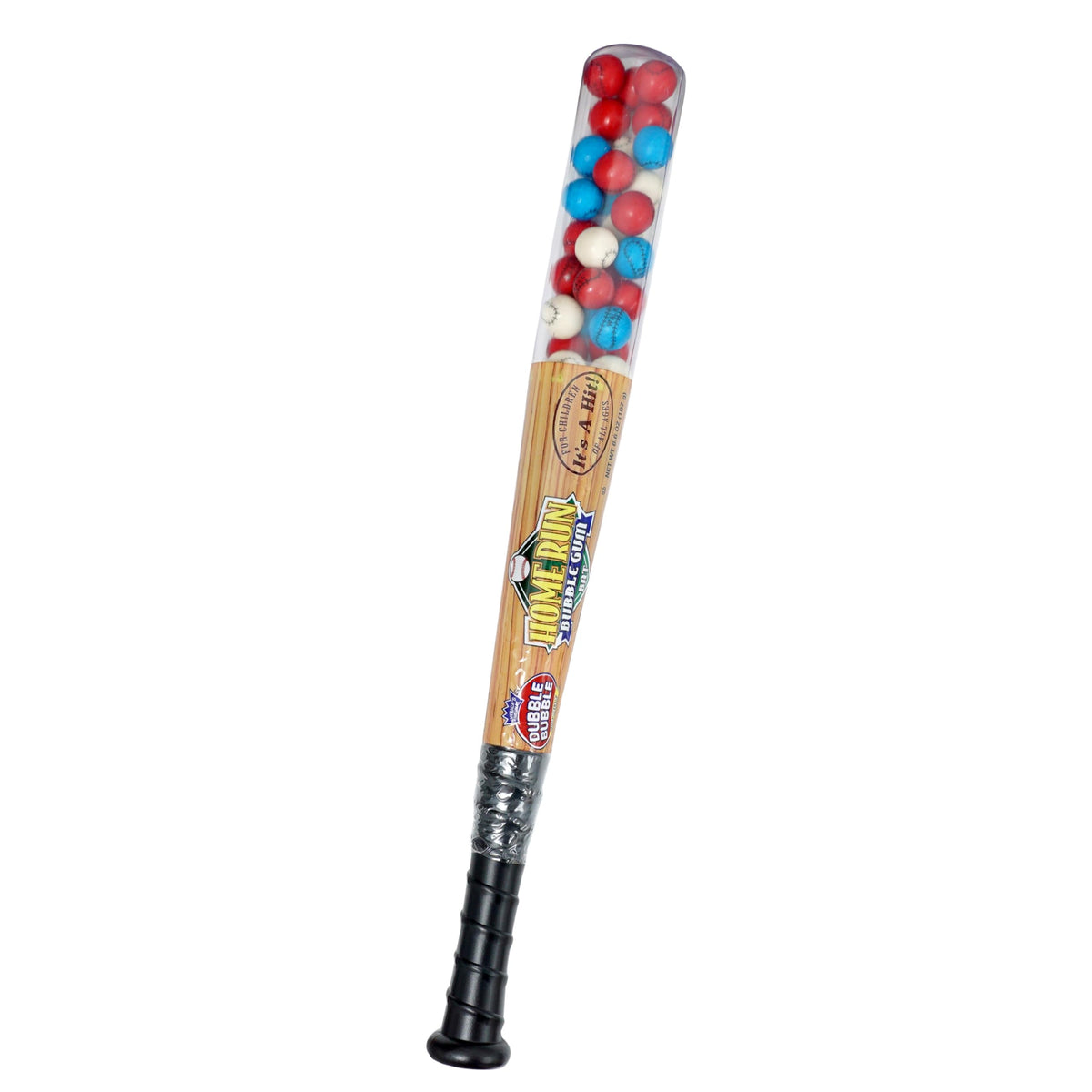 The Hampton Candy Company bate frontal mostrando envase y colores llamativos