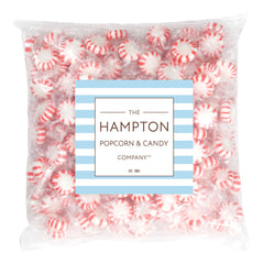 THE HAMPTON CANDY COMPANY primera plana de menta envuelta y protección higiénica