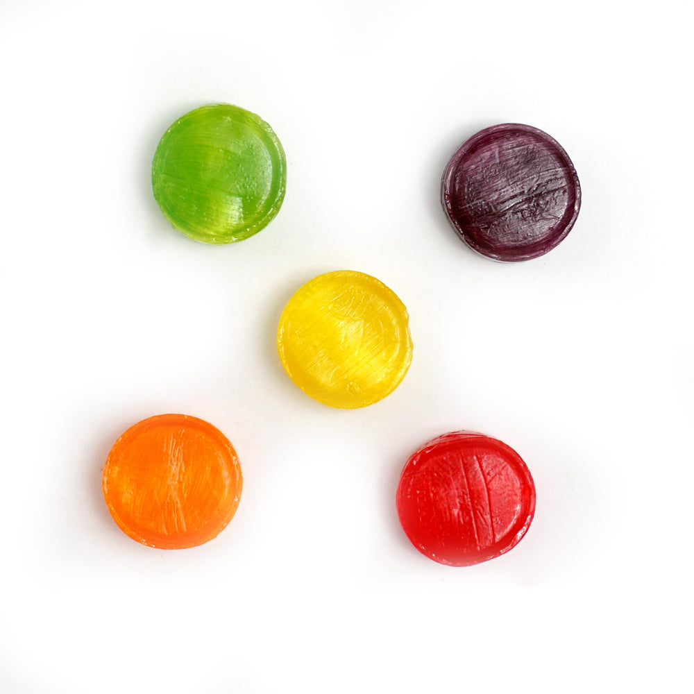 THE HAMPTON CANDY COMPANY dispensador con caramelos listo para servir