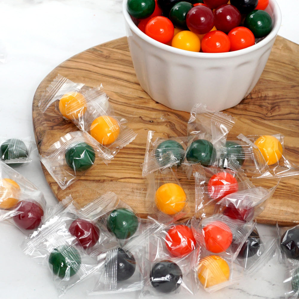 THE HAMPTON CANDY COMPANY jawbreakers en cuenco en fiesta, aporta color y variedad