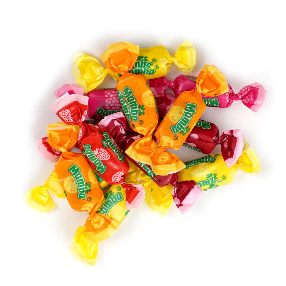 THE HAMPTON CANDY COMPANY detalle de textura del caramelo masticable y apariencia