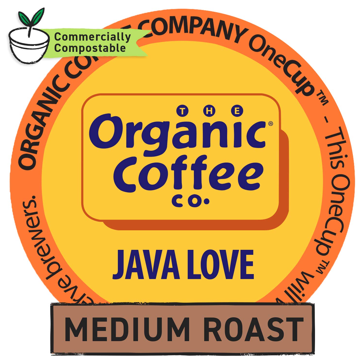 The Organic Coffee Co. detalle de la molienda orgánica, aroma y calidad visibles