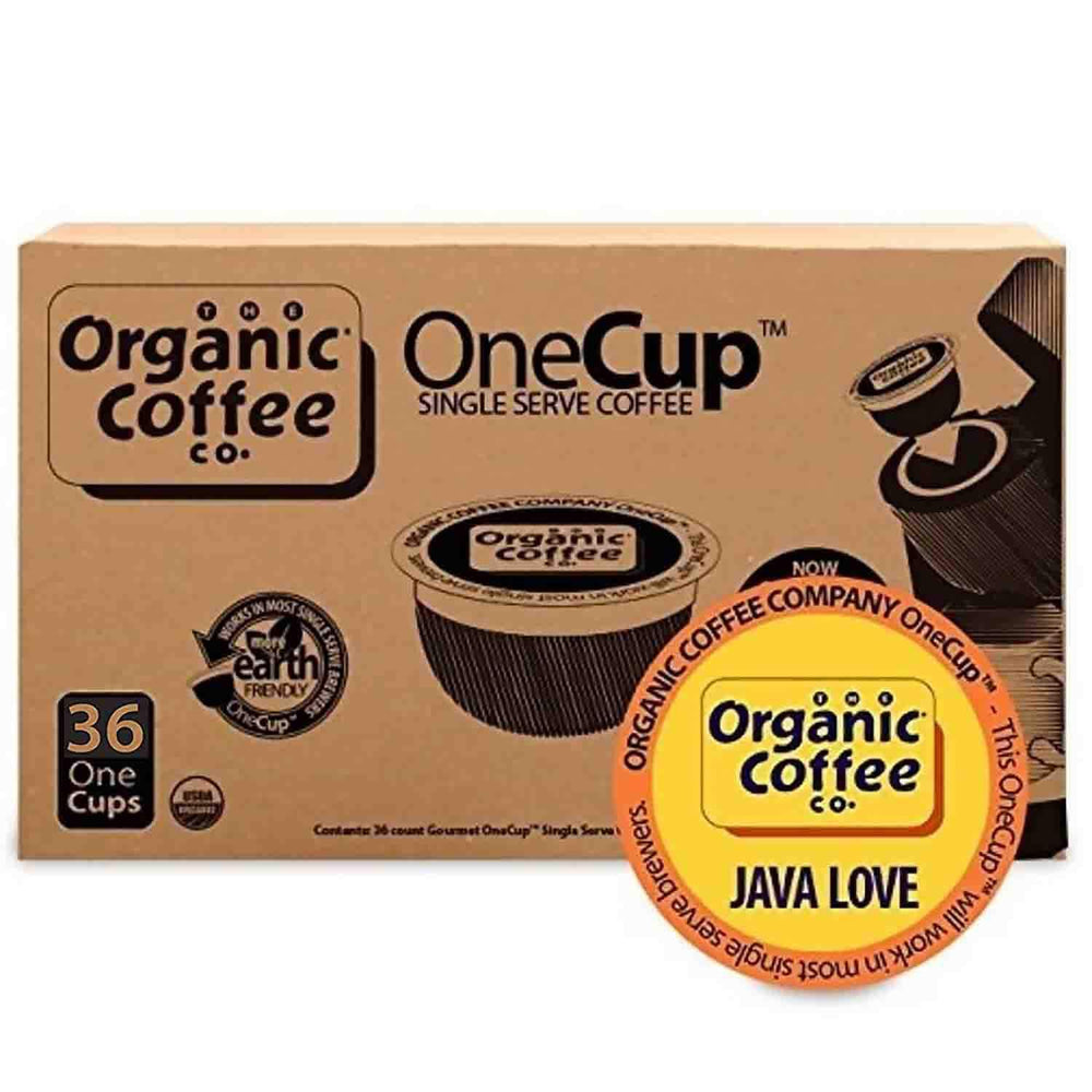 The Organic Coffee Co. cápsula en mesa de desayuno, café orgánico y estilo de vida
