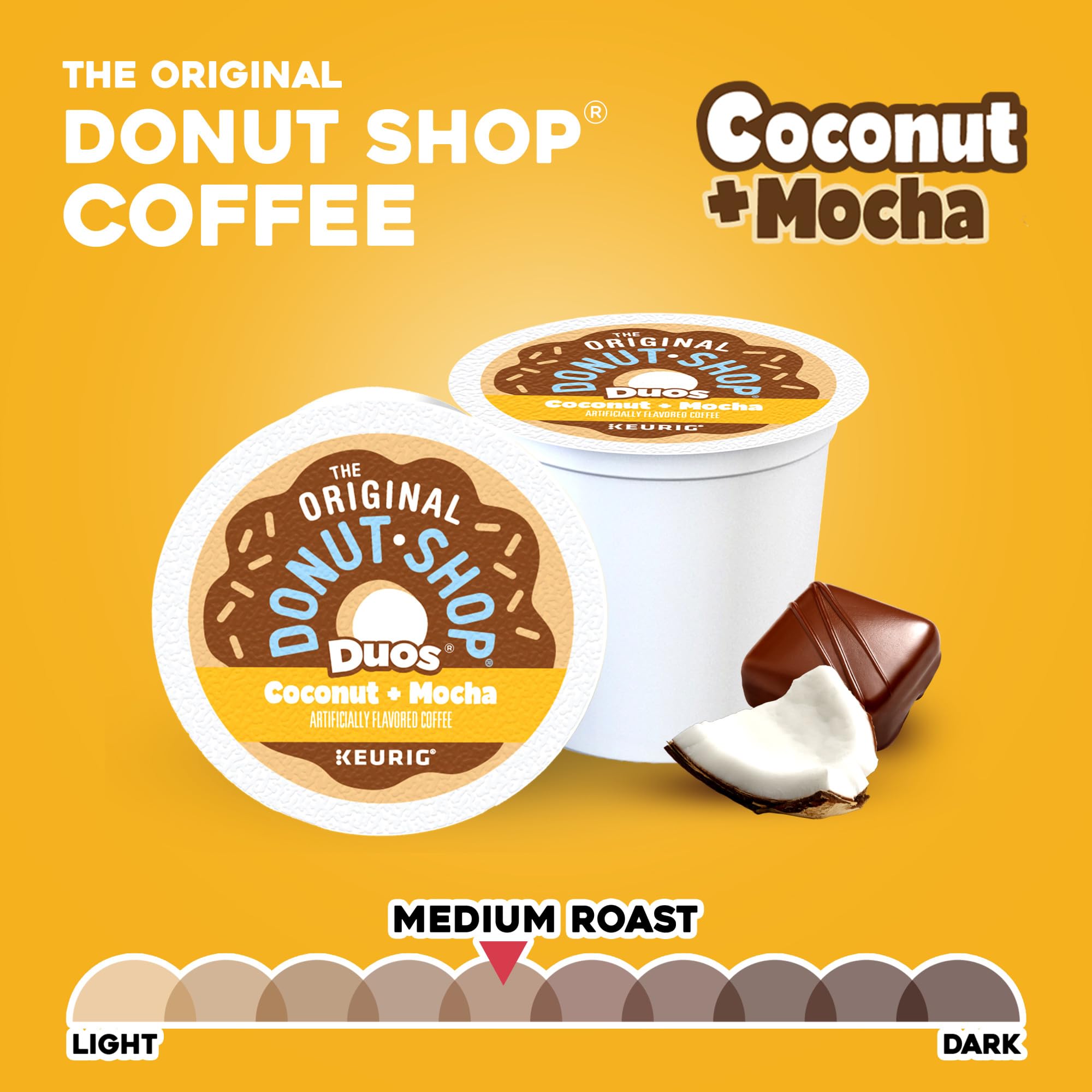 The Original Donut Shop envase con sello Kosher que aporta confianza de calidad
