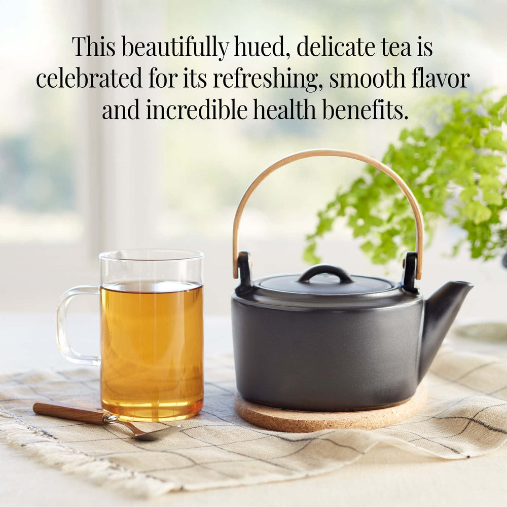 The Republic of Tea escena de estilo de vida con té para momento relajante