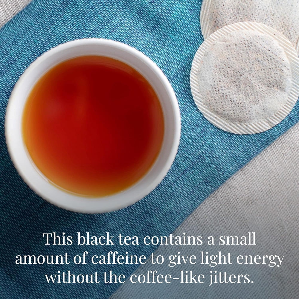 The Republic of Tea etiqueta de ingredientes indica naturalidad y sin gluten
