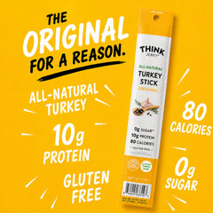 Think Jerky empaque individual abierto listo para consumir y llevar