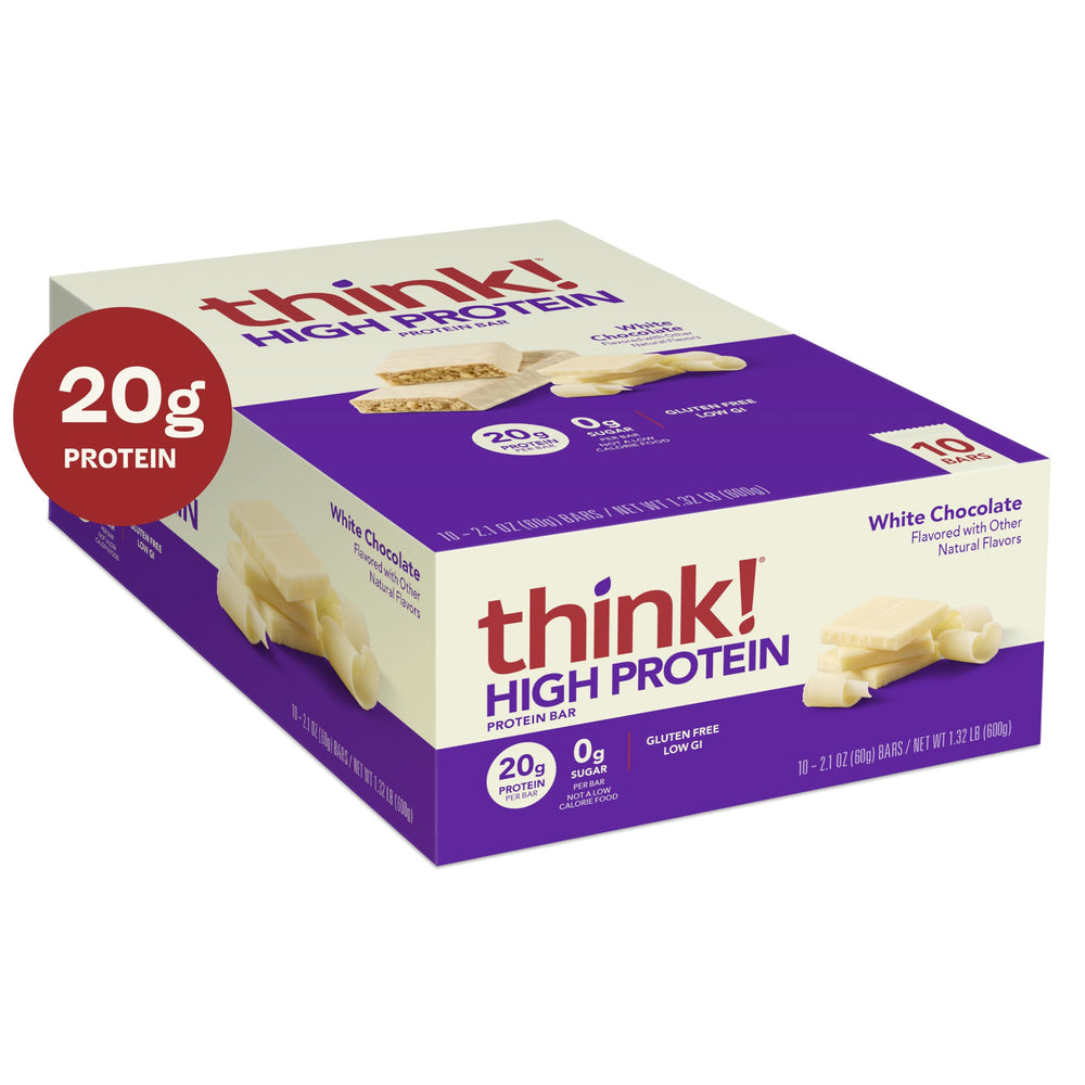 think! barra servida como snack en oficina demostrando conveniencia y energía