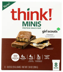 thinkThin vista frontal del empaque mostrando diseño y marca, facilita identificación