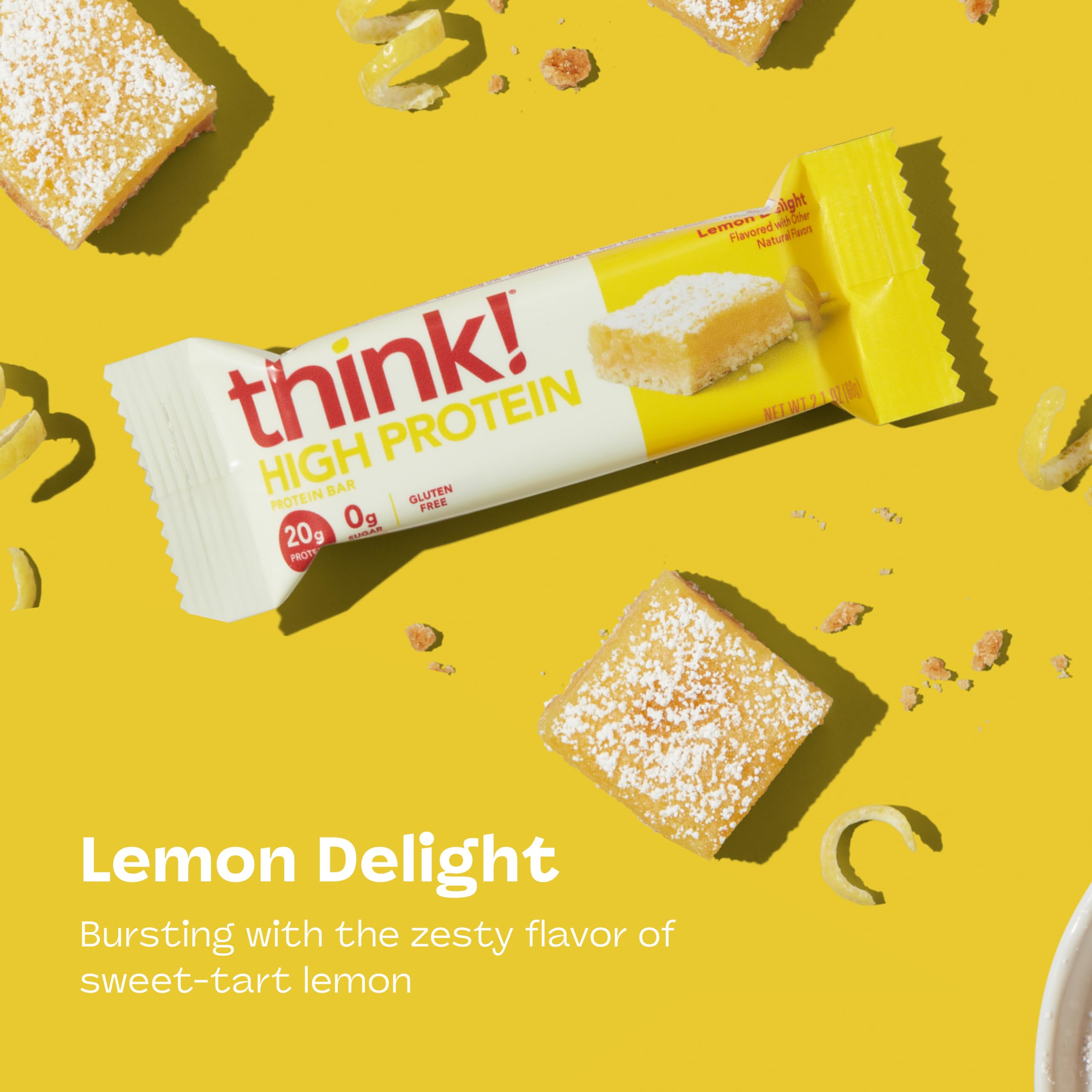 thinkThin enfoque en almendras y cobertura cremosa resaltando crujiente