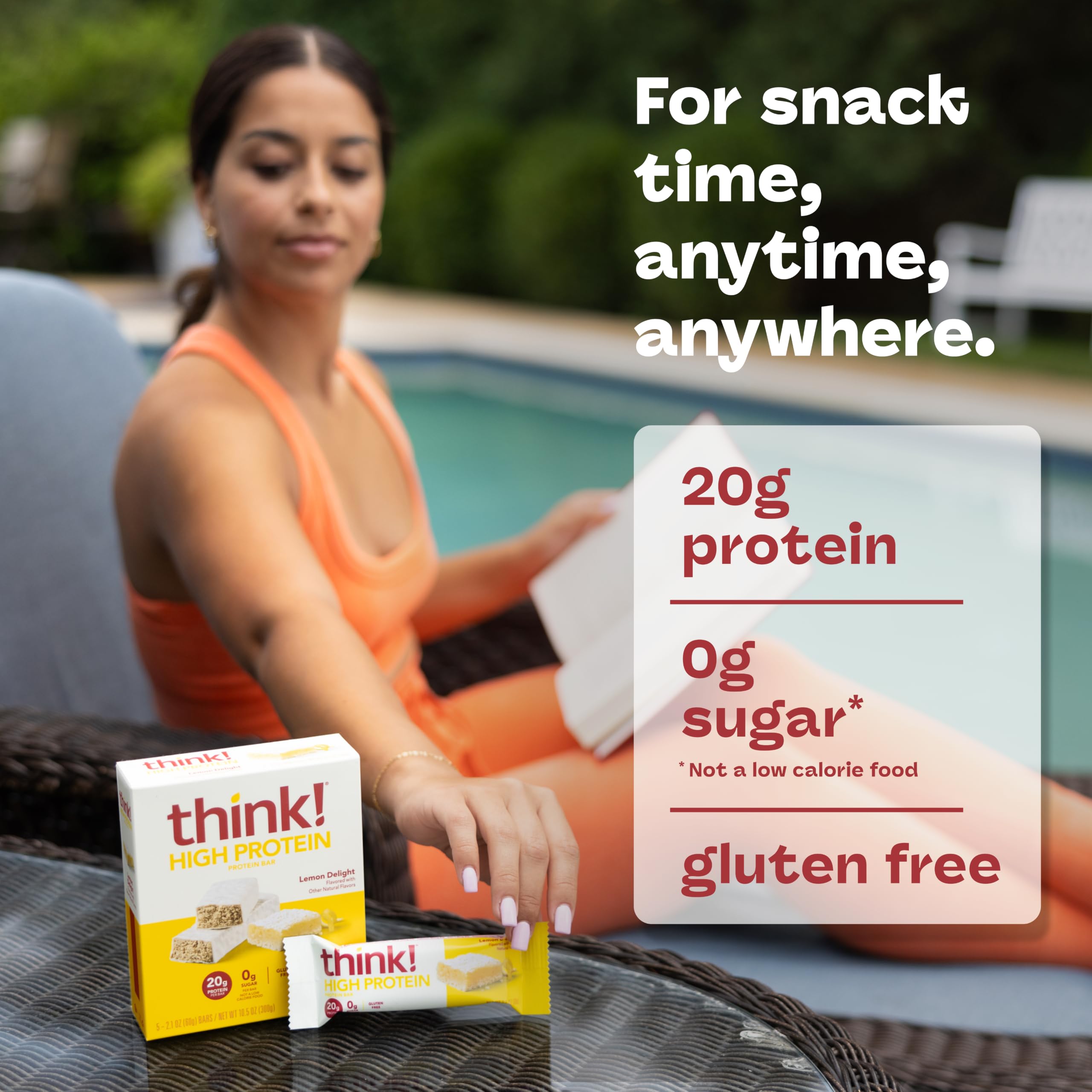 thinkThin caja multipack de 30 barras organizada para almacenamiento sencillo