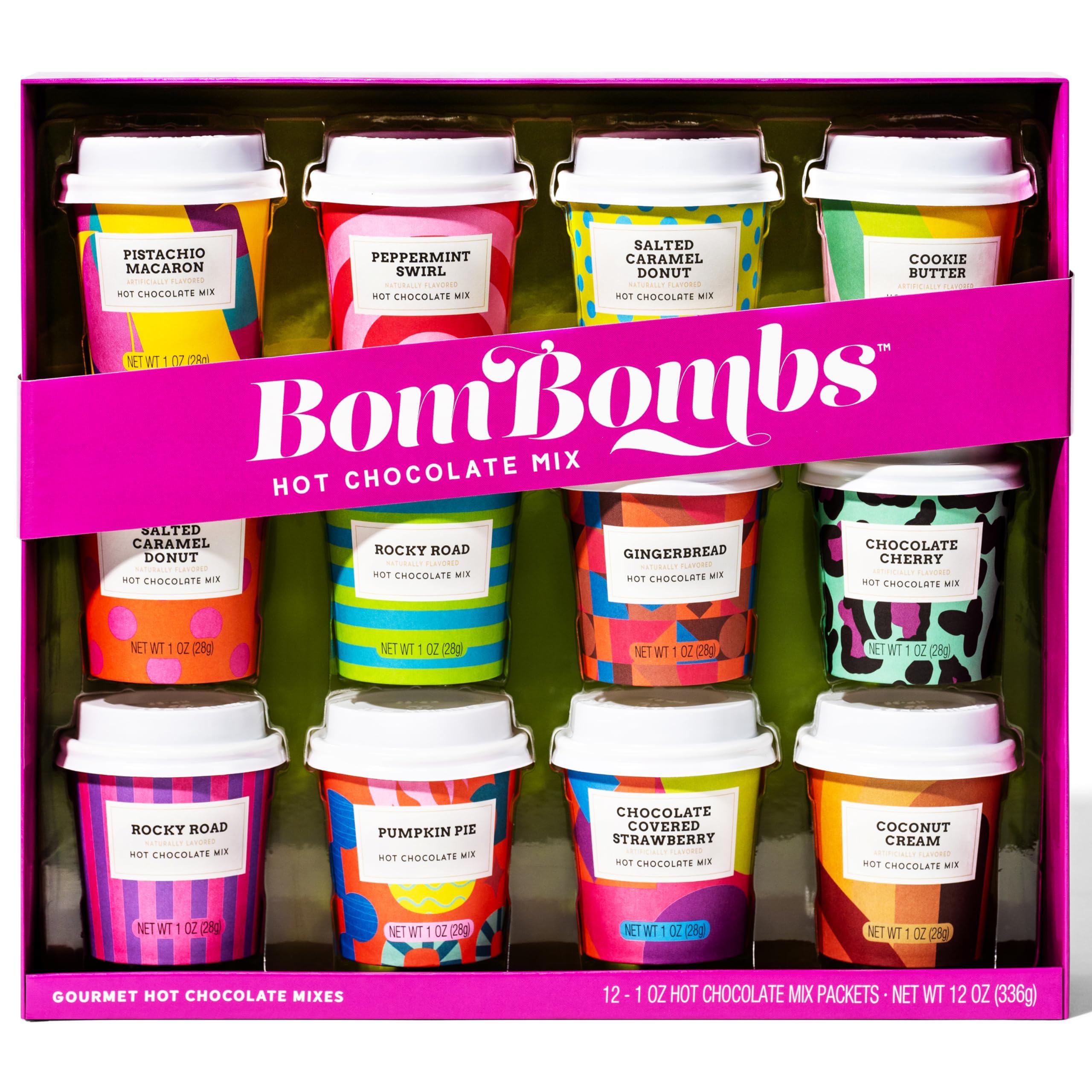 Thoughtfully BomBombs empaque de regalo presentado en una escena navideña para inspirar regalo