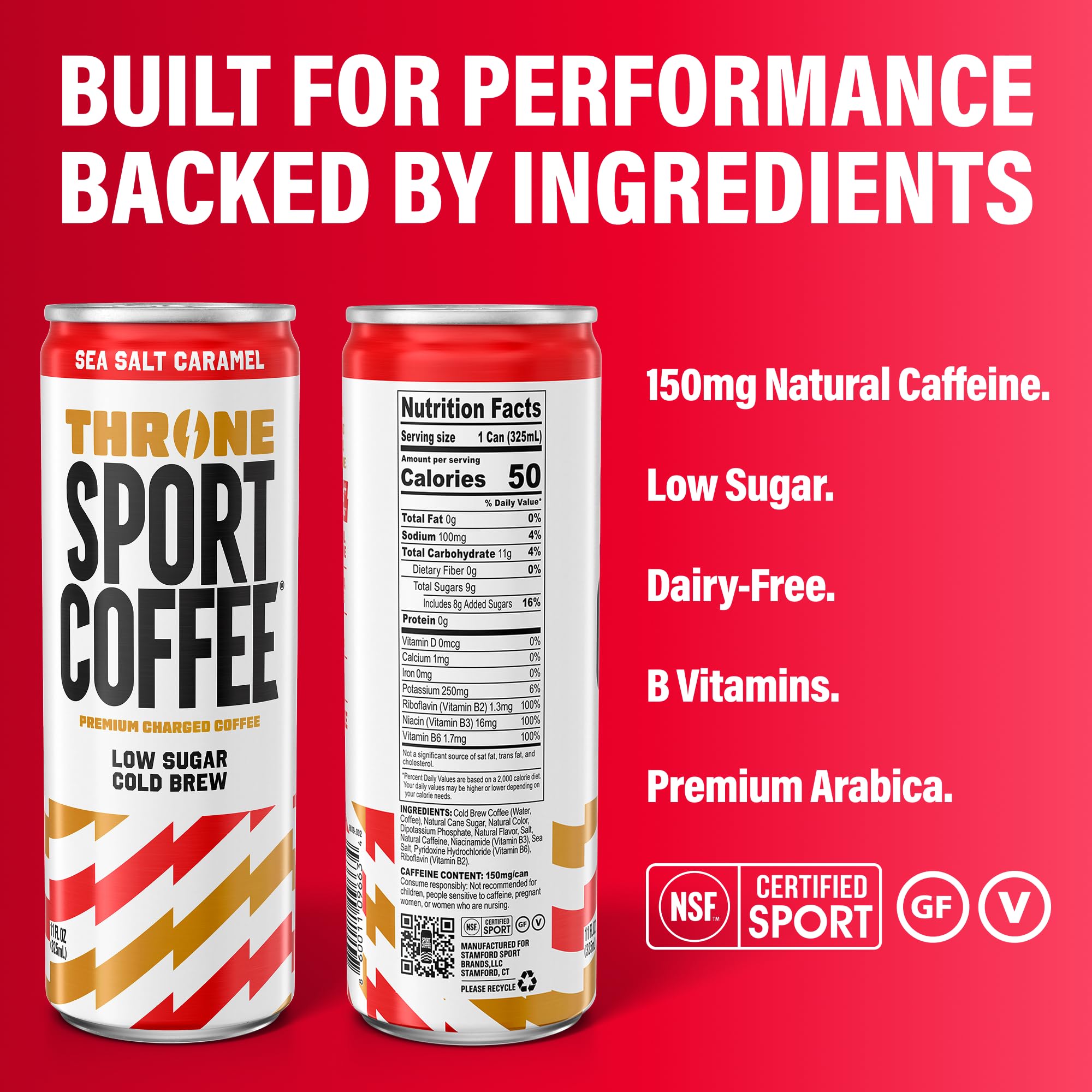 Throne Sport Coffee botella abierta lista para beber y práctica