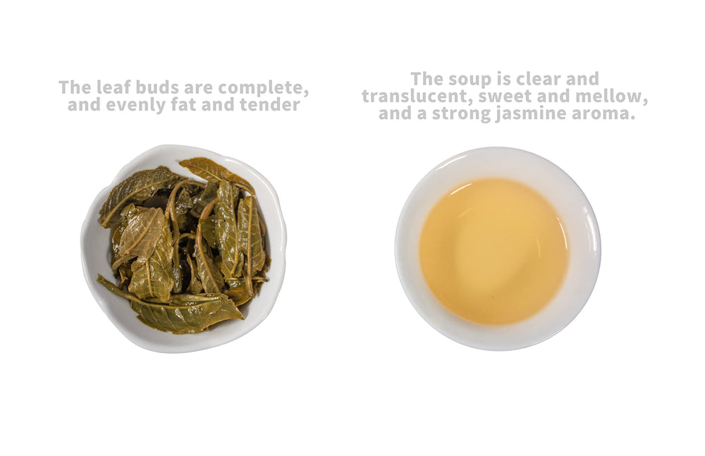Tian Hu Shan escena lifestyle con té en mesa, ideal para regalo y momentos calmados