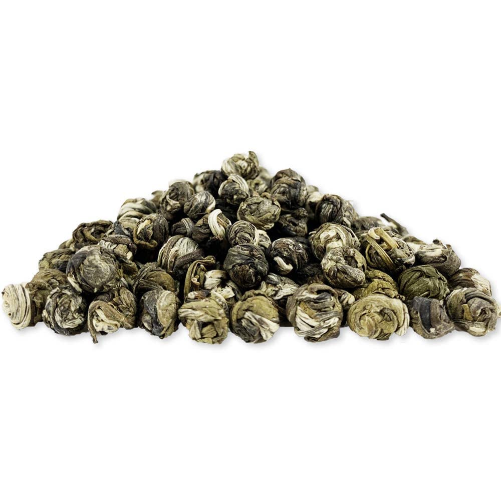 Tian Hu Shan etiqueta de lata con ingredientes y proceso artesanal visible