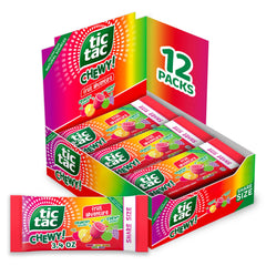 Tic Tac frente del empaque mostrando pack de 12, ideal para compartir