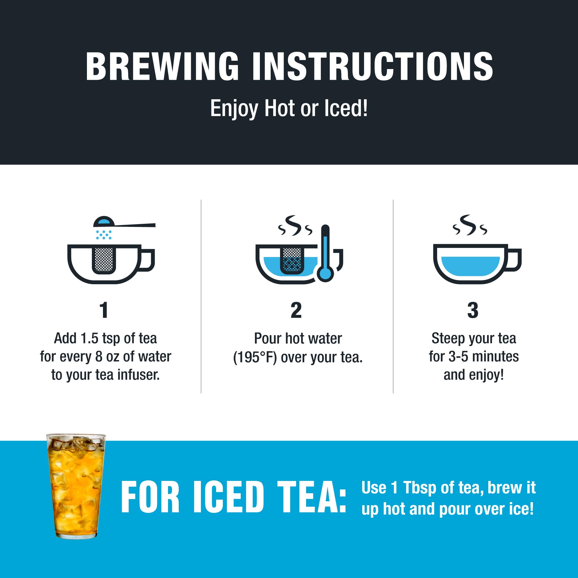Tiesta Tea jarra con té helado refrescante ideal para verano