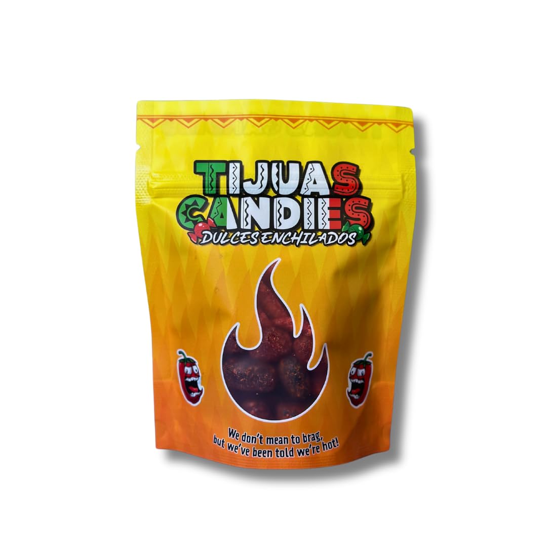 Tijuas Candies comparación de tamaño en mano para evaluar porciones y consumo