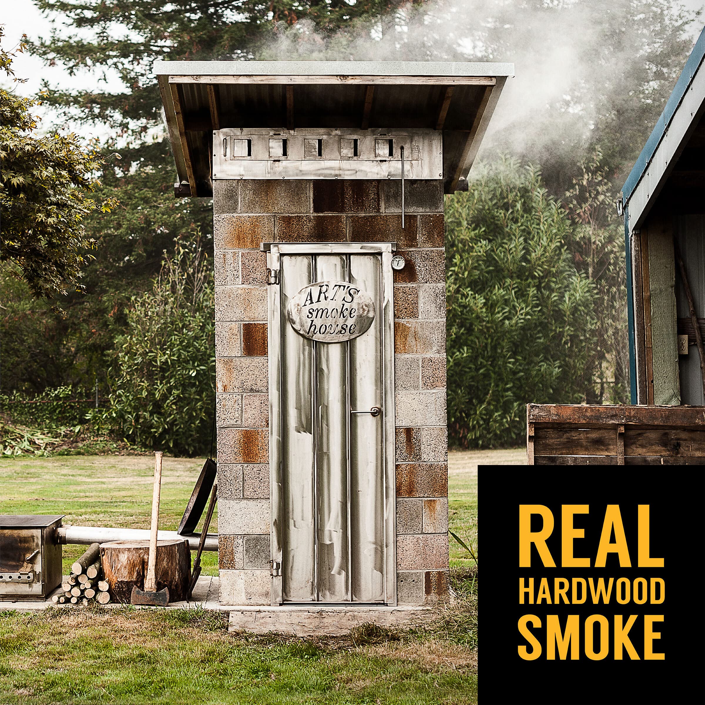 Tillamook Country Smoker etiqueta nutricional y lista de ingredientes clara y legible