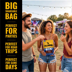 Tillamook Country Smoker producto en contexto exterior para llevar en excursiones