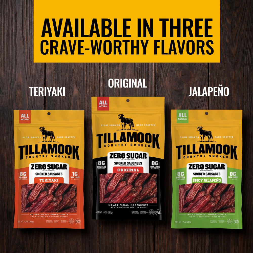 Tillamook Country Smoker plato con palitos y acompañamientos saludables