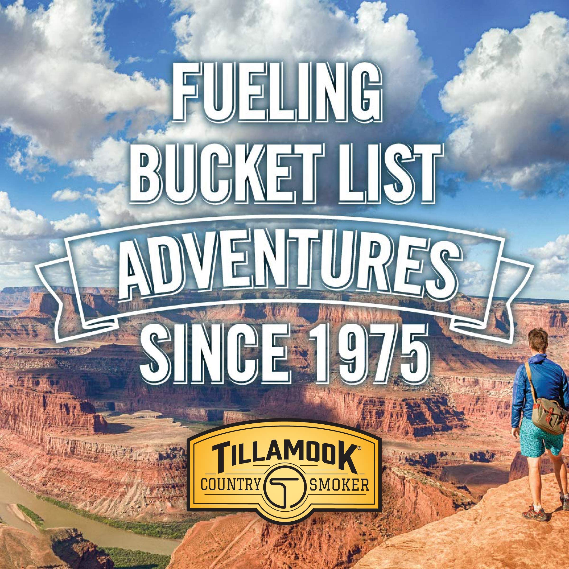 Tillamook Country Smoker snack en mochila listo para viaje y energía proteica