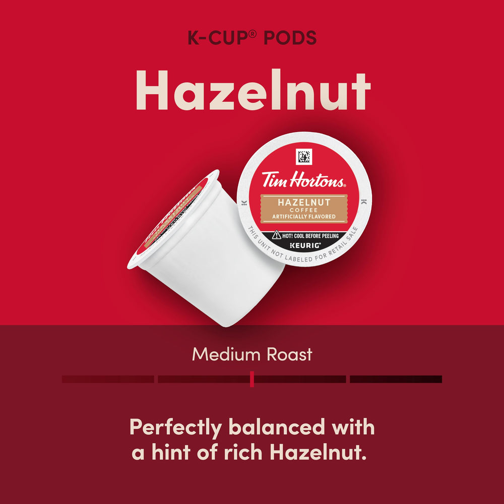 Tim Hortons cápsula K-Cup detalle de material y sello de frescura