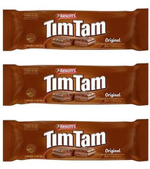 Tim Tam paquete frontal mostrando el diseño y atractivo, ideal para identificar el producto