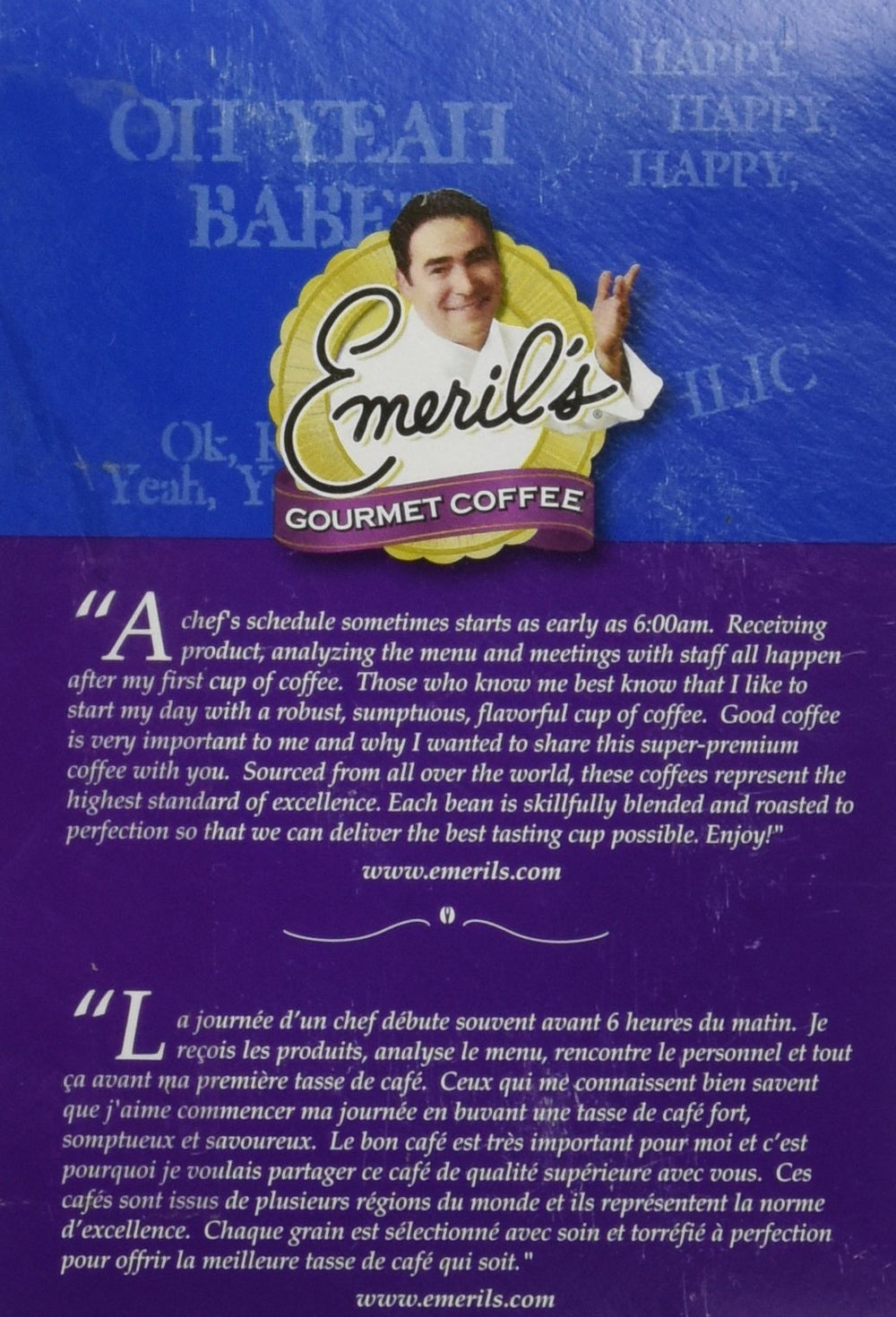 Timothy's World Coffee cápsula Big Easy Bold en primer plano, detalle de textura y sellado