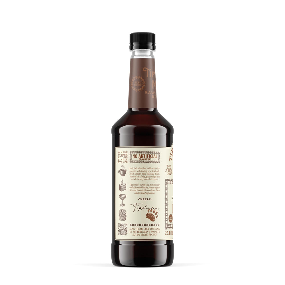 Tippleman's etiqueta enfocada en ingredientes naturales, garantía de pureza