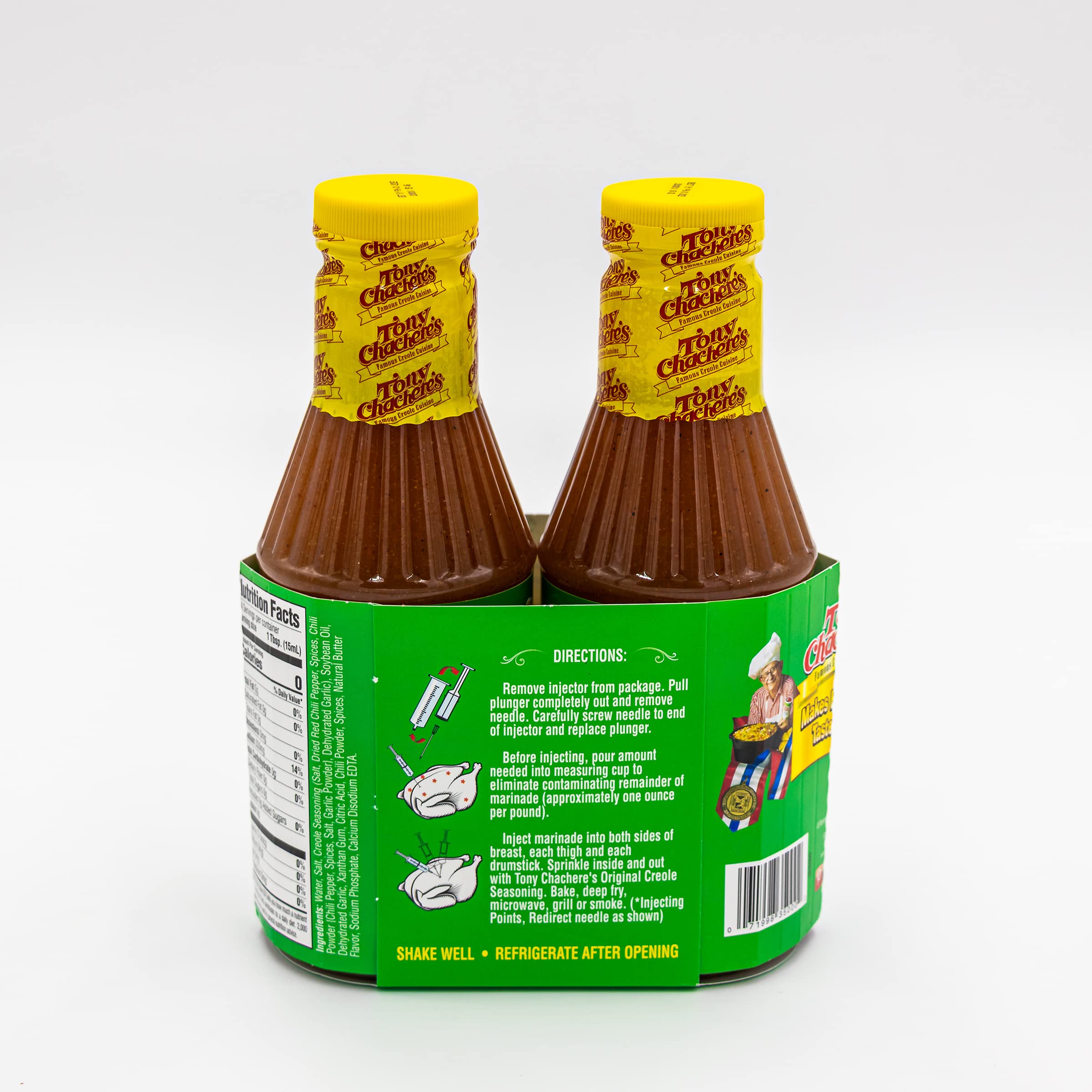 Tony Chachere's textura de la mantequilla especiada que muestra untuosidad y sabor