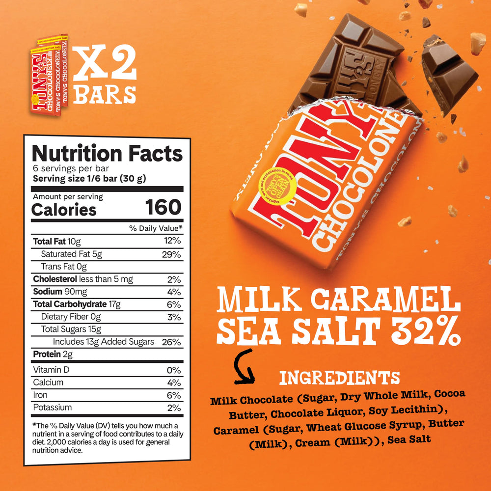 Tony's Chocolonely primer plano de la textura cremosa y brillo del chocolate