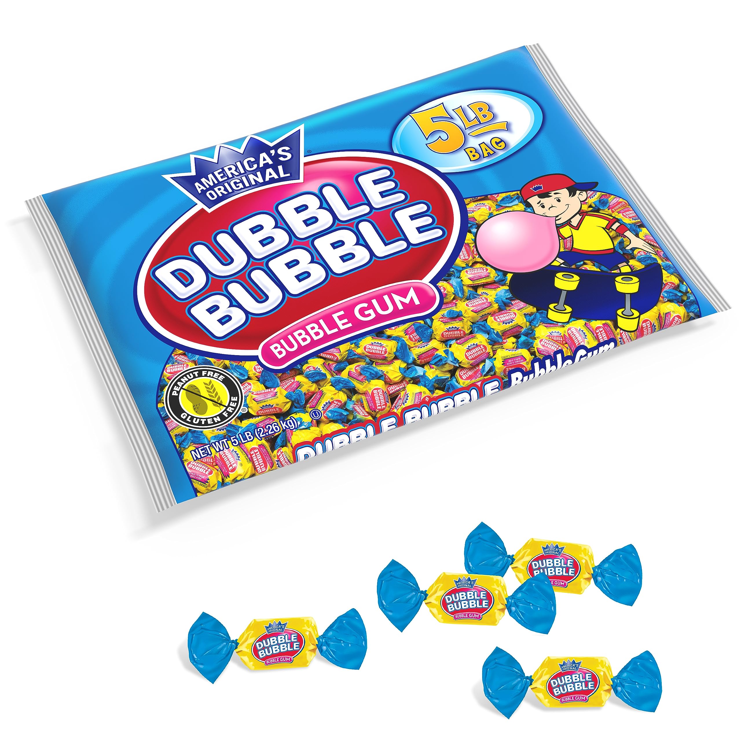 Tootsie Dubble Bubble en una fiesta siendo repartido, ideal para celebraciones