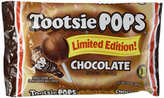 Tootsie Pops frontal mostrando paletas de chocolate y atractivo inmediato
