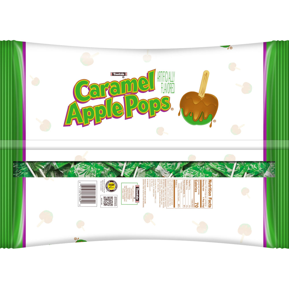 Tootsie Roll unidad desenvuelta lista para consumo, práctico y higiénico