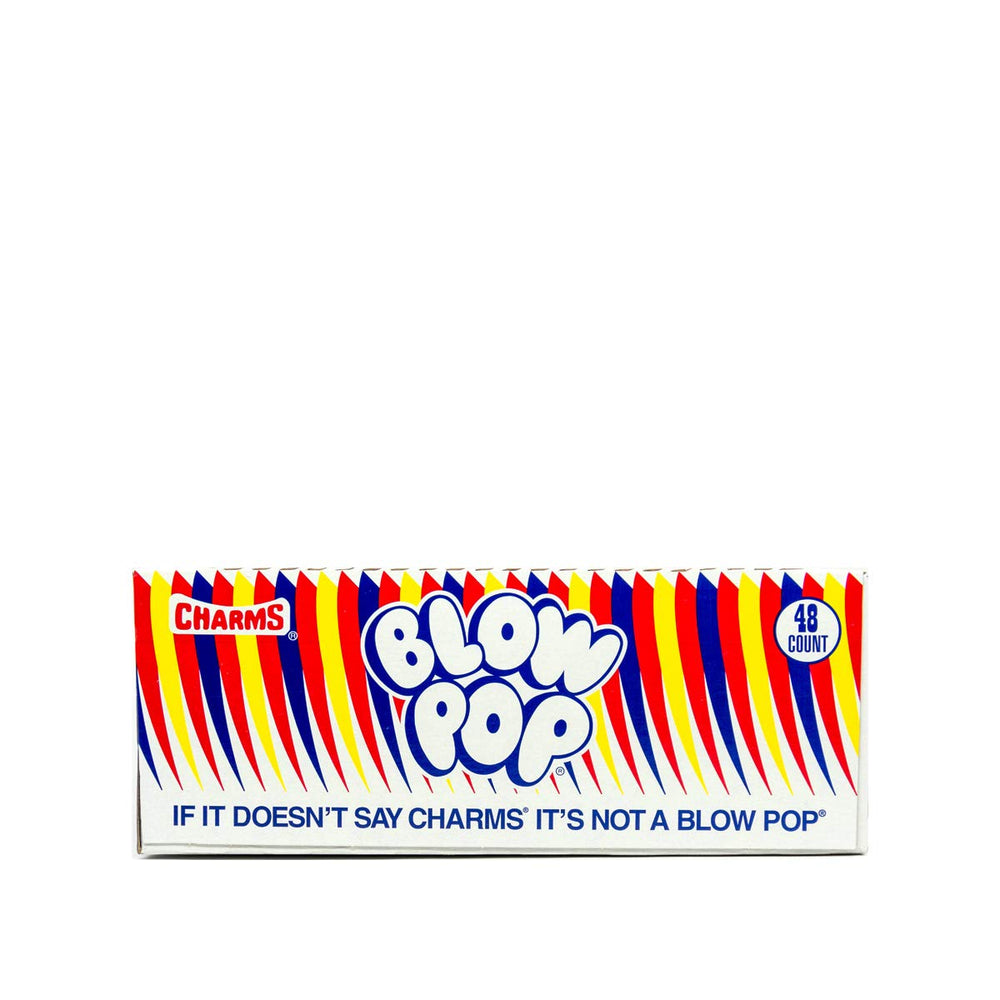 Tootsie Roll Charms Blow Pop centro de chicle revelado para masticar duradero