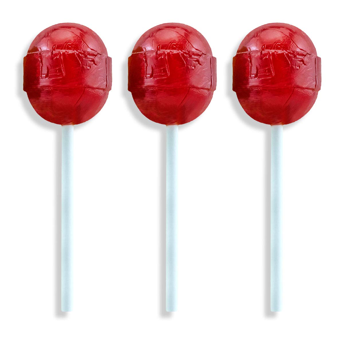 Tootsie Roll Charms Blow Pop en mano para mostrar tamaño porción conveniente